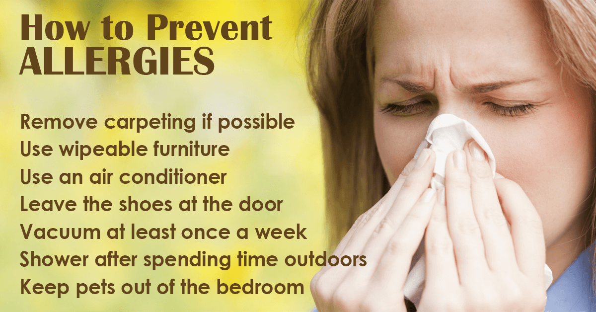 Common Indoor Allergy Triggers and How to Avoid Them •